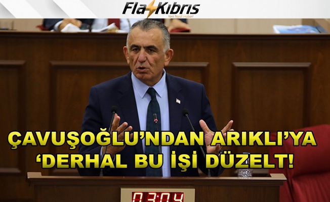 Nazım Çavuşoğlu: "Kazıkların sökülüp atılması konusunda talimat vereceğim"