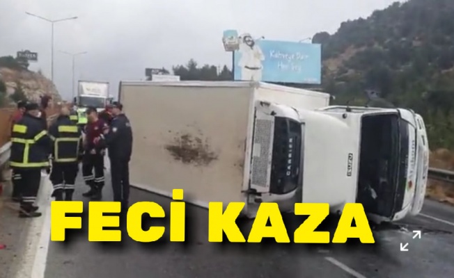 Girne- Lefkoşa yolunda feci kaza!