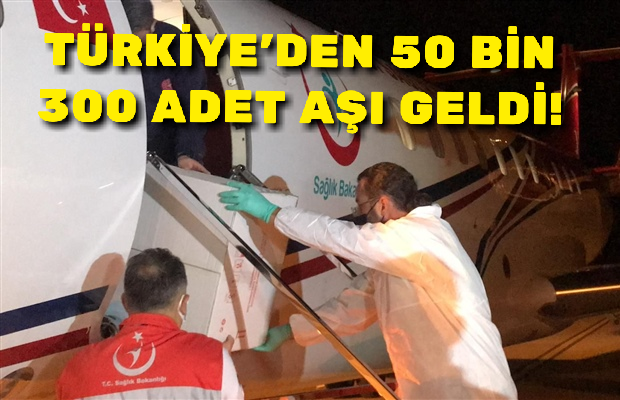 Türkiye'den 50 bin 300 doz Biontec aşısı geldi!