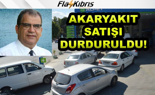 Sucuoğlu: Rum plakalı araçlara akaryakıt satışını durdurduk