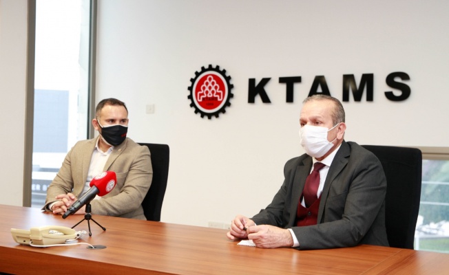DP Genel Başkanı Fikri Ataoğlu ve beraberindeki heyet, KTAMS’ı ziyaret etti...