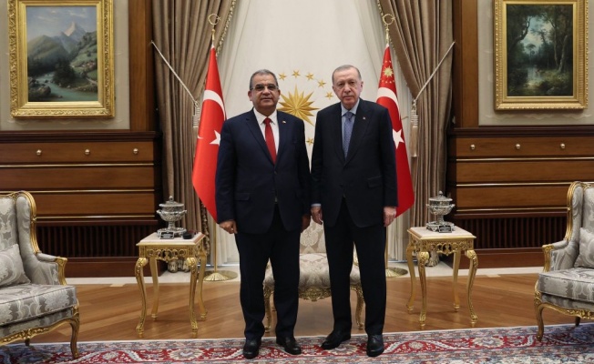 TC Cumhurbaşkanı Erdoğan, Başbakan Sucuoğlu’nu kabul etti