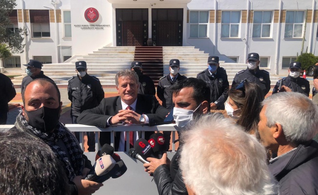 Toplu Taşımacılar Meclis Önünde Eylemde
