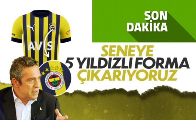 Fenerbahçe armasına 5 yıldız ekliyor