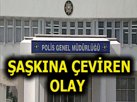 Girne Polis Müdürlüğü’nde skandal olay