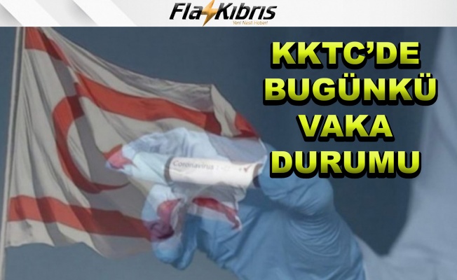 KKTC'de bugünkü vaka durumu!