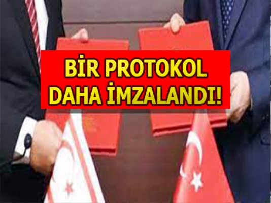 Ankara'da bir protokol daha imzalandı!
