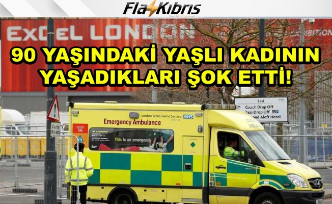 İngiltere’de 90 yaşında bir kadın 40 saat ambulans, 20 saat sedye bekledi
