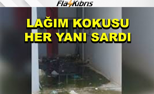 Lağım kokusundan durulmuyor