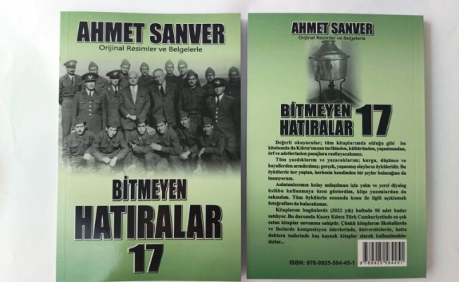 Ahmet Sanver’in 17’nci kitabı çıktı Ahmet Sanver’in 17’nci kitabı çıktı