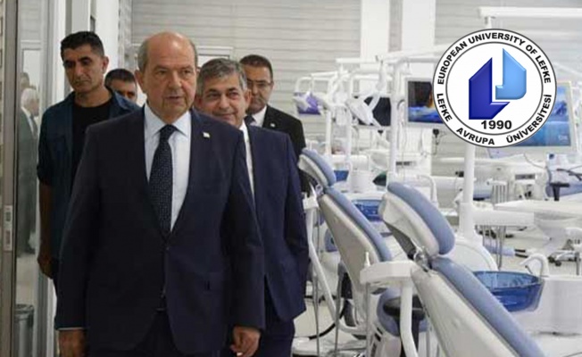 Cumhurbaşkanı Ersin Tatar, LAÜ’yü ziyaret etti