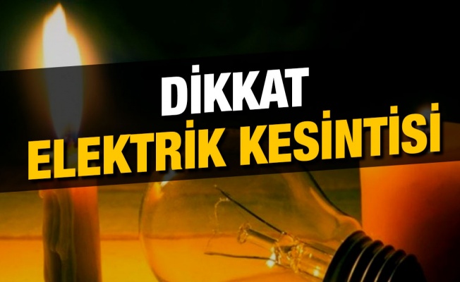 ElektriK Kesintisi...