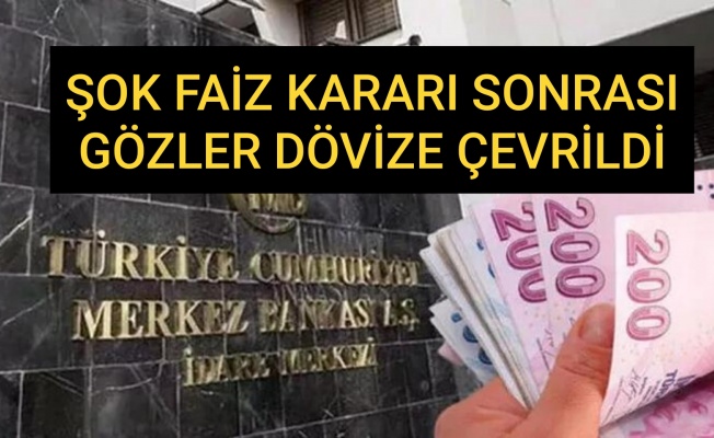 Son dakika: Merkez Bankası'ndan şok faiz kararı