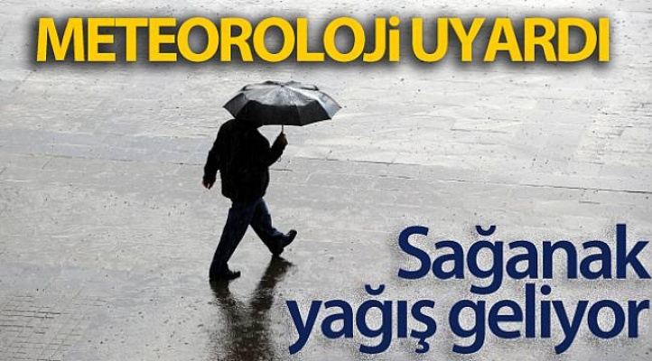 Yağışlı hava geliyor!