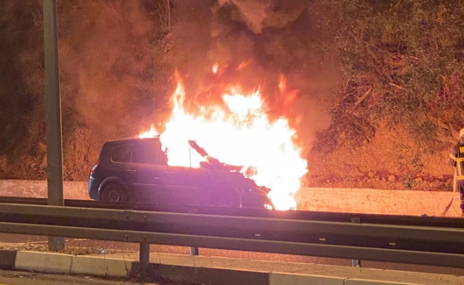 Ciklos'ta araç yangını