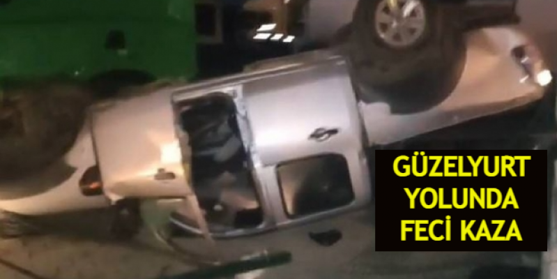 Güzelyurt-Lefkoşa ana yolunda kaza! Güzelyurt-Lefkoşa ana yolunda kaza!