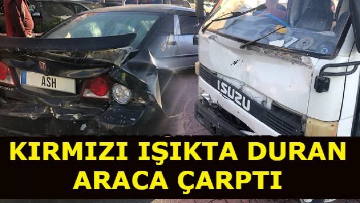 Lefkoşa'daki kaza ucuz atlatıldı