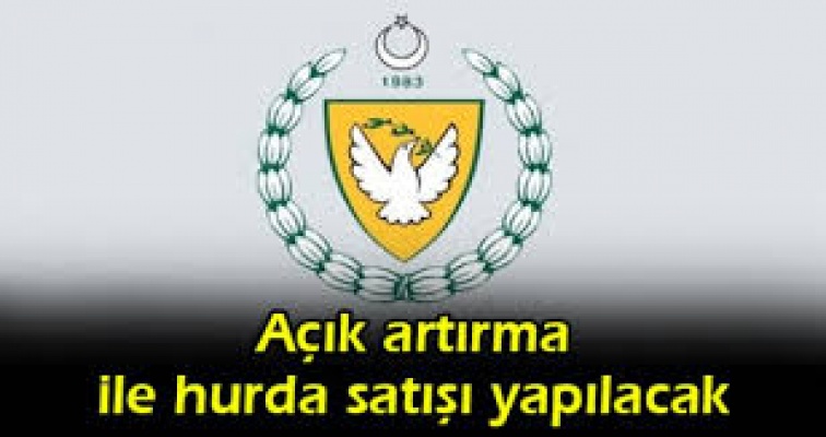 Açık artırma usulüyle satış yapılacak!