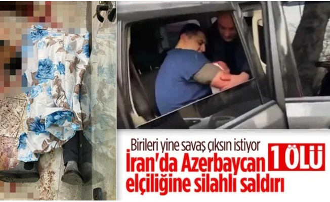 Azerbaycan Büyükelçiliğine silahlı saldırı: 1 kişi hayatını kaybetti, 2 yaralı