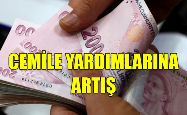 Cemile yardımlarına artış