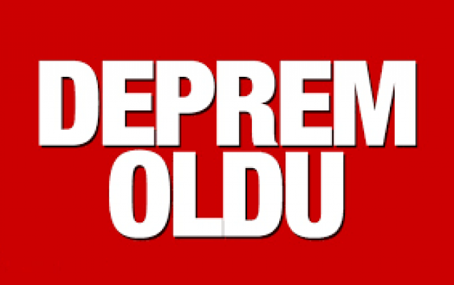 İzmir'de  deprem