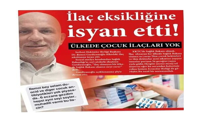 Tüm çocuk hekimleri ve tüm doktorlar ayni sıkıntıyı yaşıyor