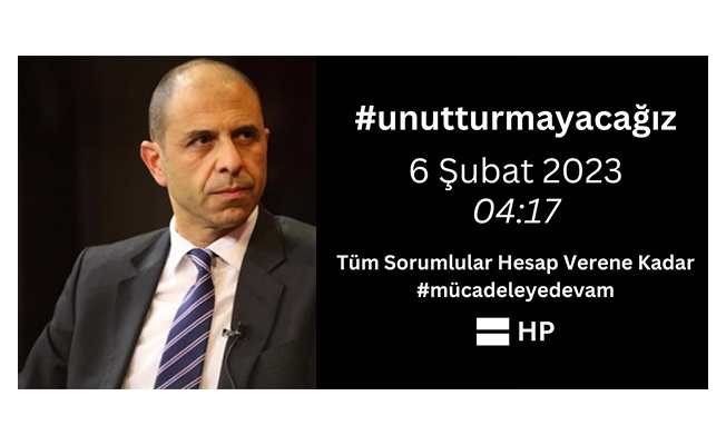 Özersay’dan Depremin Birinci Ayında Mesaj: “Unutturmayacağız Ve Mücadeleye Devam Edeceğiz”