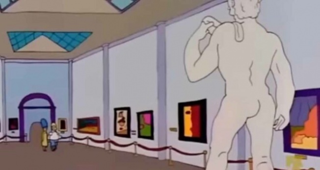 The Simpsons kehanetleri: Simpsonlar Davut heykeli tartışmasını önceden gördü mü?