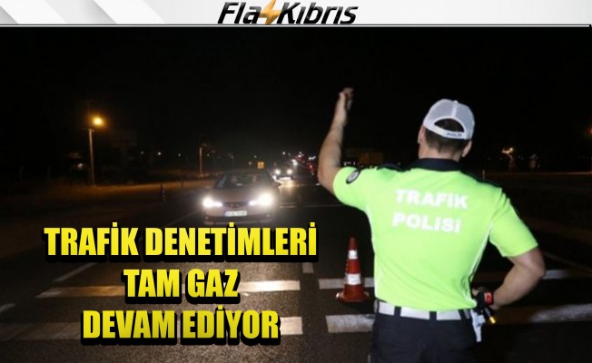 Polisten 4 ilçede asayiş ve trafik denetimleri…