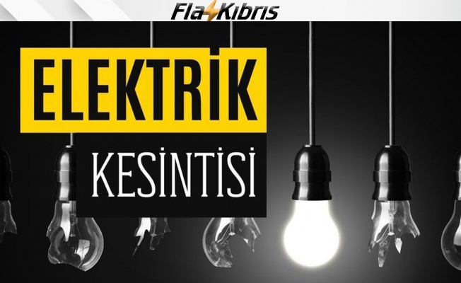 Elektrik kesintisi!