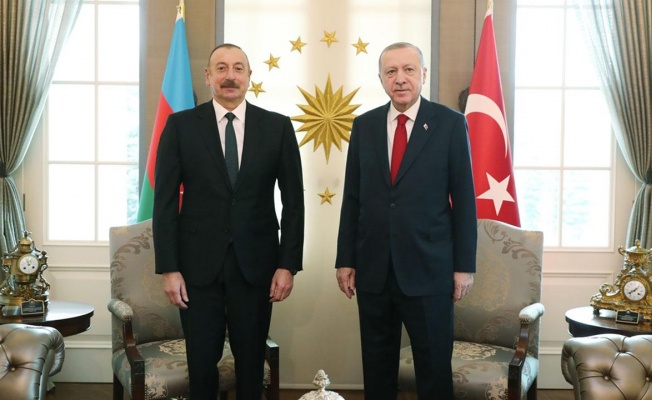 İlham Aliyev, Cumhurbaşkanı Erdoğan'ı kutladı