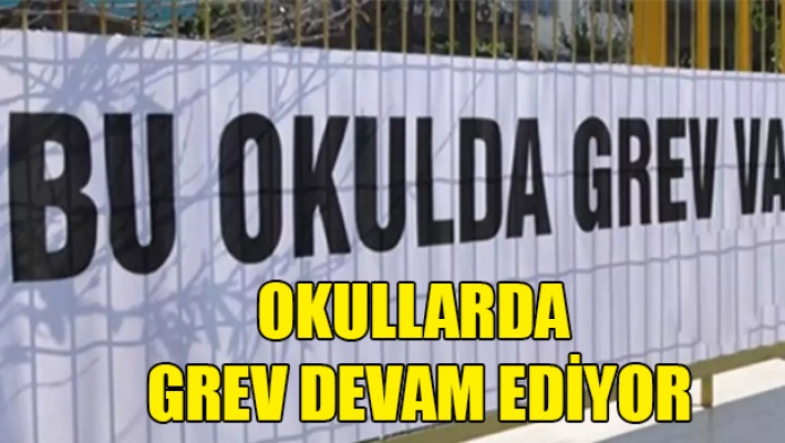 KTOEÖS'ün grevi devam ediyor...