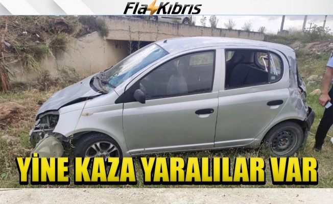 Lefkoşa-İskele anayolunda kaza: 2 yaralı