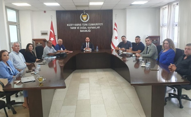 Bakan Çavuş Genel Tarım Sigorta Fonu yönetim kurulu üyelerini kabul etti