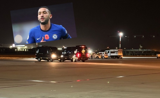 Hakim Ziyech, Galatasaray için İstanbul'da