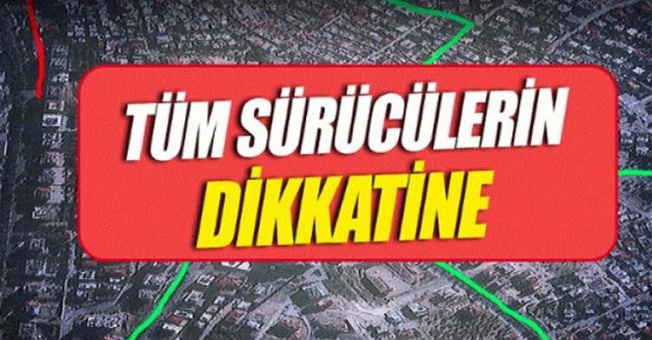 İskele-Çayırova-Karpaz anayolu yarından itibaren 3 gün boyunca araç trafiğine kapatılacak