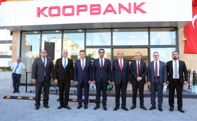 Cumhurbaşkanı Tatar: “KOOPBANK Kıbrıs Türkü’nün bankasıdır”
