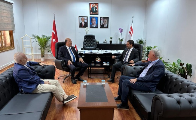 Savaşan Holoğlu’nu Ağırladı