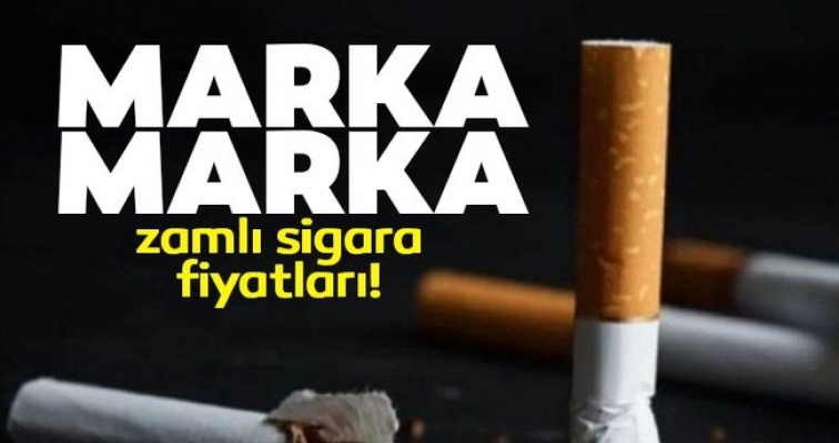 Sigara ve tütün ürünlerine 5-12 TL arası zam geldi