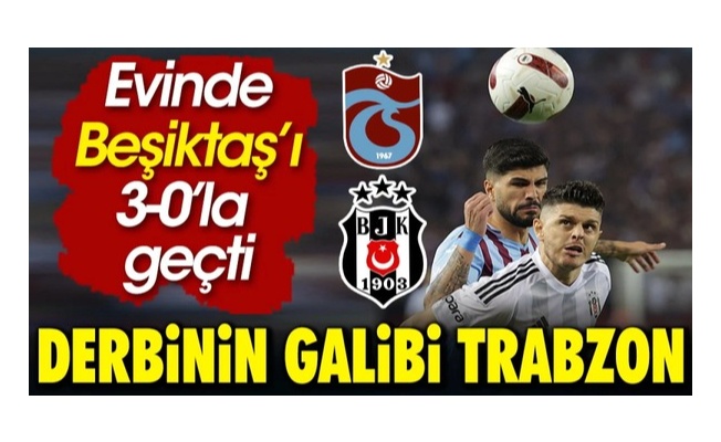 Trabzon, Beşiktaş'a acımadı!