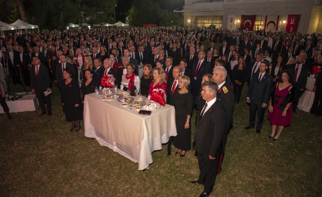29 Ekim Cumhuriyet Bayramı nedeniyle Türkiye'nin Lefkoşa Büyükelçiliği’nde resepsiyon düzenlendi