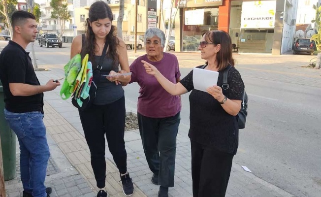 Bağımsızlık Yolu’ndan market çalışanlarına destek eylemi: Kiler Market'te kasiyerlerin oturması yasak