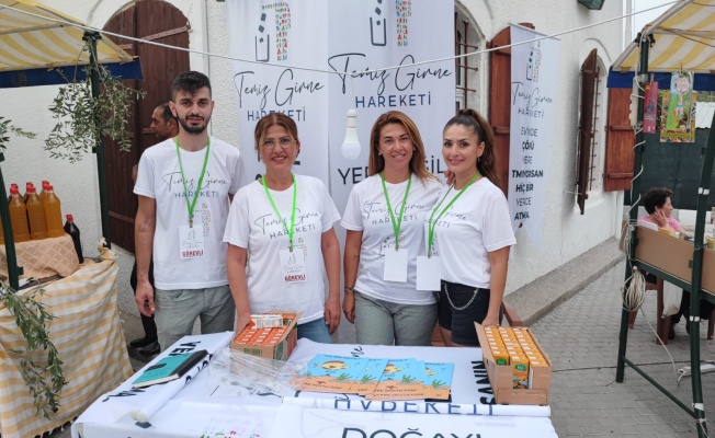 Temiz Girne Hareketi, Zeytinlik Festivali'nde stand açtı Temiz Girne Hareketi, Zeytinlik Festivali'nde stand açtı