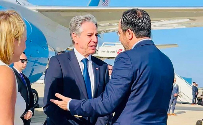 ABD Dışişleri Bakanı Blinken, Güney Kıbrıs'ta ABD Dışişleri Bakanı Blinken, Güney Kıbrıs'ta
