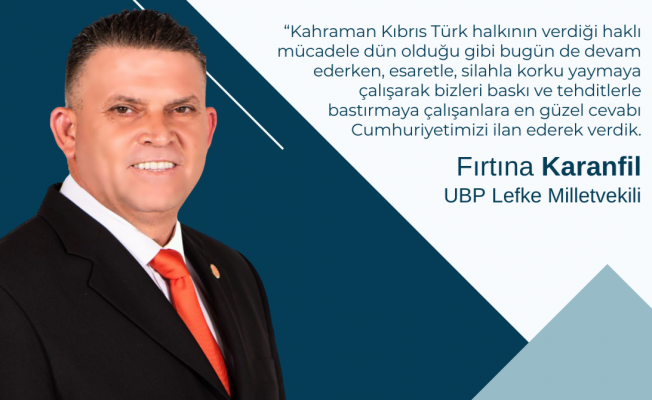 “En Güzel Cevabı Cumhuriyeti İlan Ederek Verdik.”