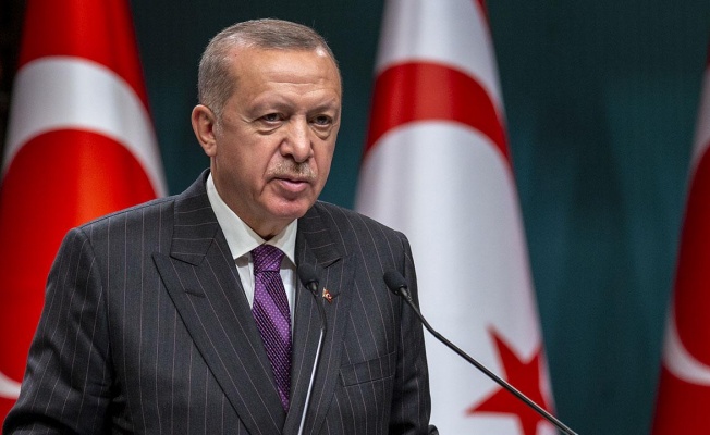 Erdoğan:Türkiye olarak Kıbrıs Türkü'nün yanında olmaya devam edeceğiz