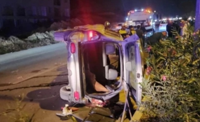 Girne Çevre Yolu’nda gerçekleşen kazada 6 yaralı