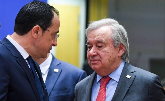 Hristodulidis Pazartesi günü Guterres’le telefonda görüşecek