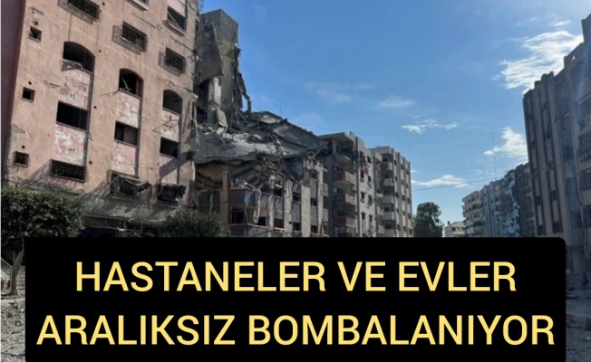 İsrail hastaneleri hedef alıyor: Hava bombardımanı yoğunlaştı