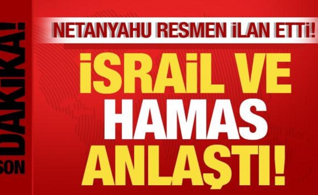 İsrail ile Hamas anlaştı